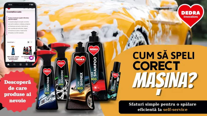 🧽 SECRETUL UNEI MAȘINI IMPECABILE